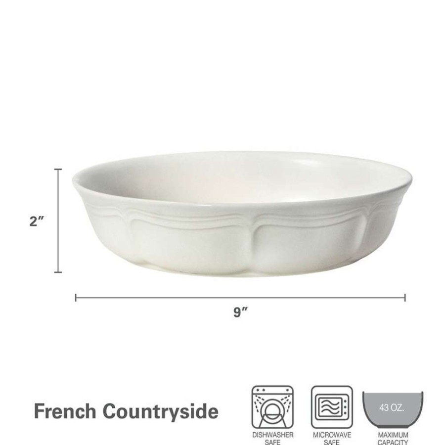 Bowls * | Cheap Mikasa French Countryside Pasta Dinner Bowl