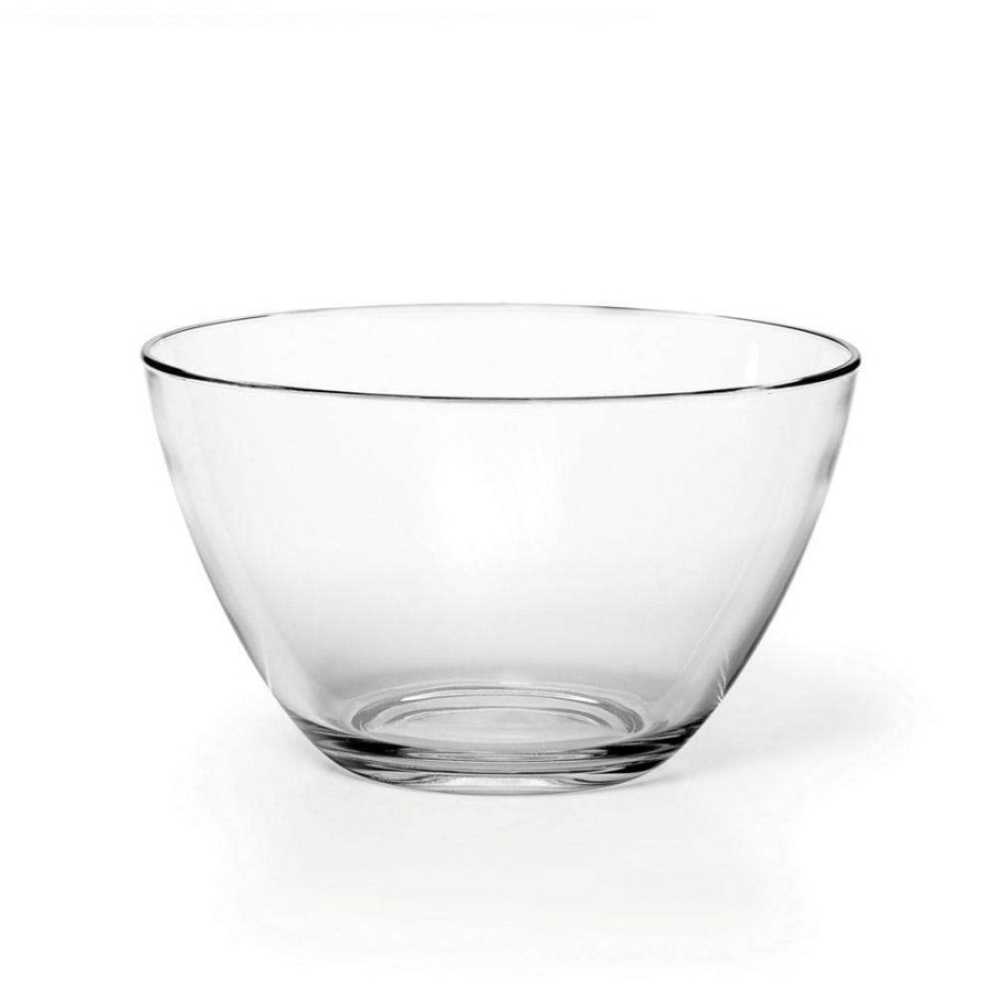 Entertaining * | Cheapest Mikasa Napoli Glass Serving Bowl