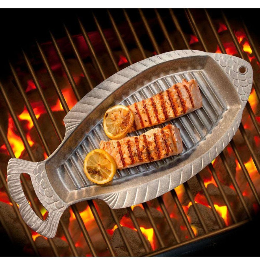 Entertaining * | Discount Wilton Armetale Gourmet Grillware Fish Griller