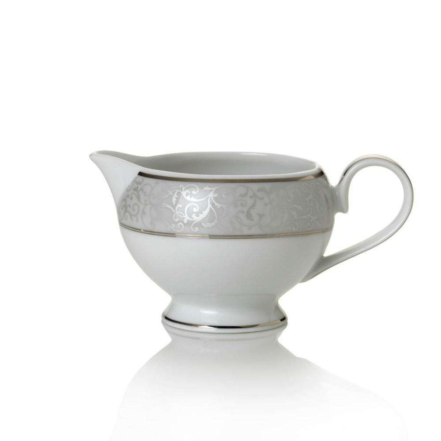 Accessories * | Best Pirce Mikasa Parchment Creamer