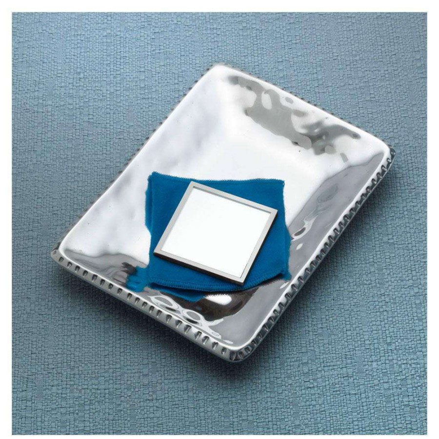 Accessories * | Budget Wilton Armetale River Rock Trinket Tray