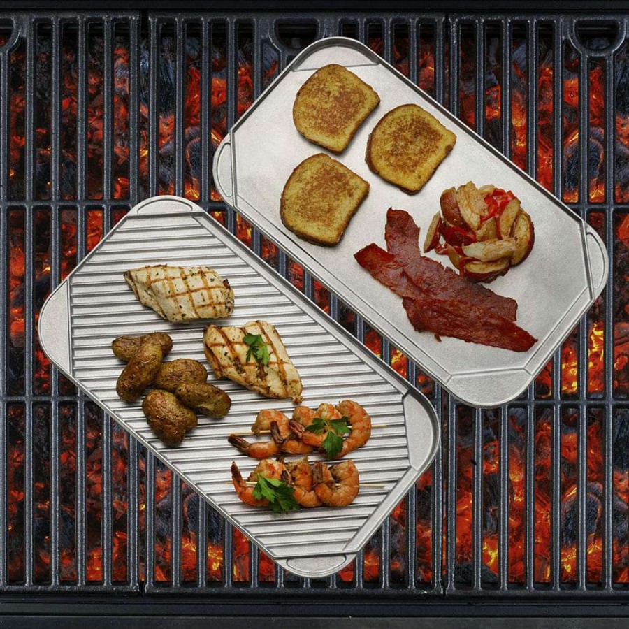 Entertaining * | Coupon Wilton Armetale Gourmet Grillware Double Sided Grill Pan