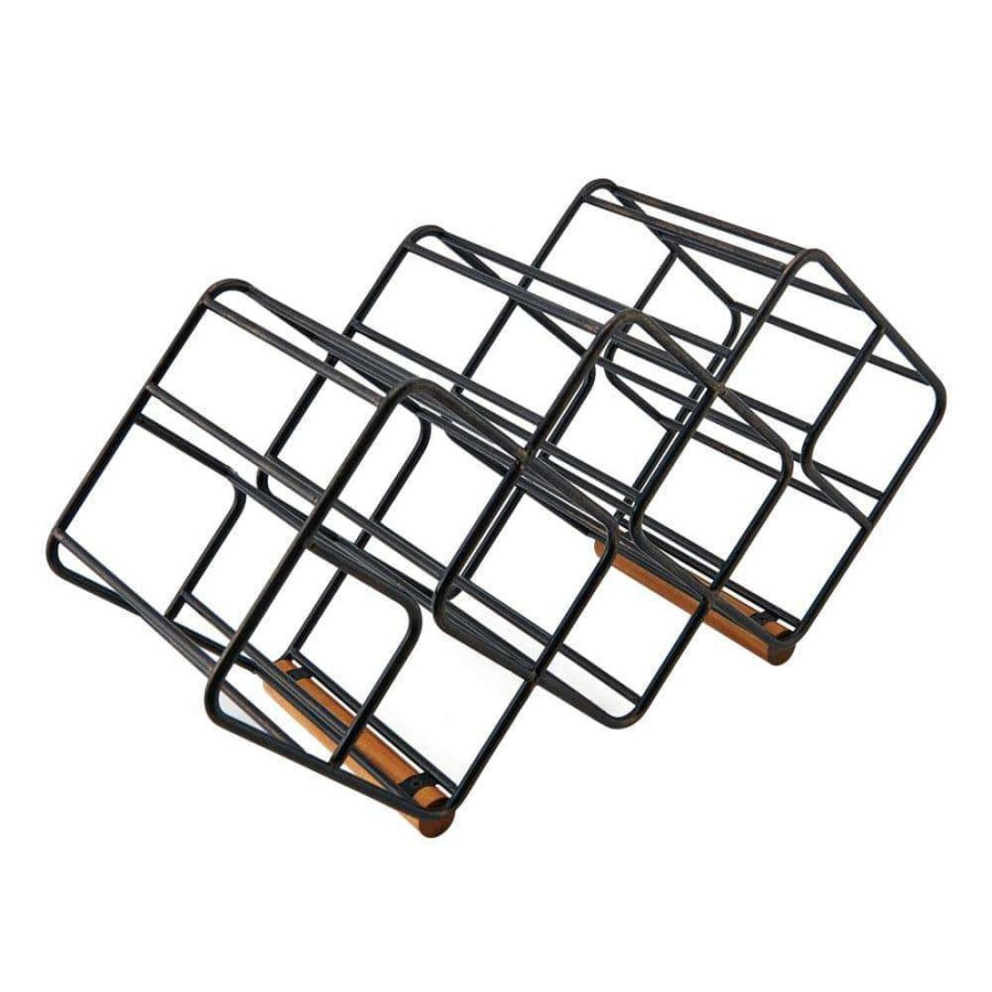 Entertaining * | Brand New Gourmet Basics Stackable 12 Bottle Wine Rack