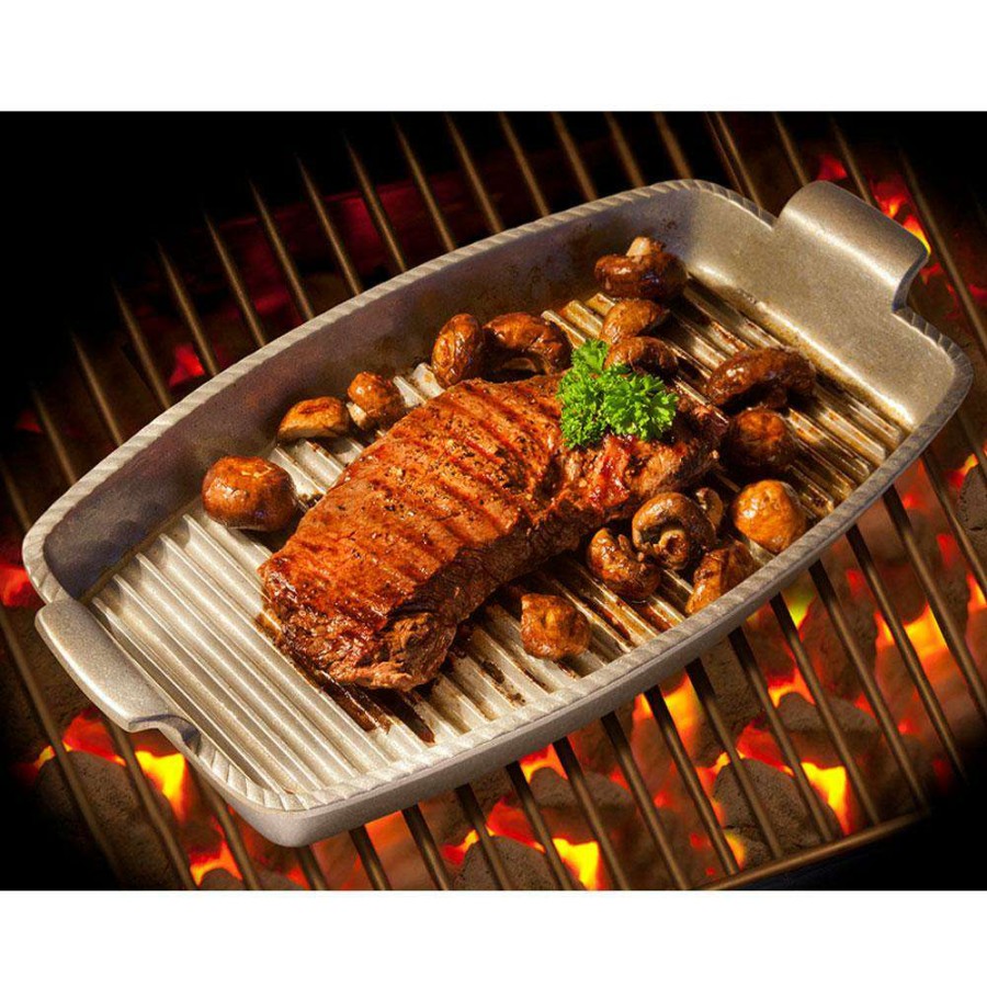 Entertaining * | Outlet Wilton Armetale Gourmet Grillware Grill Pan