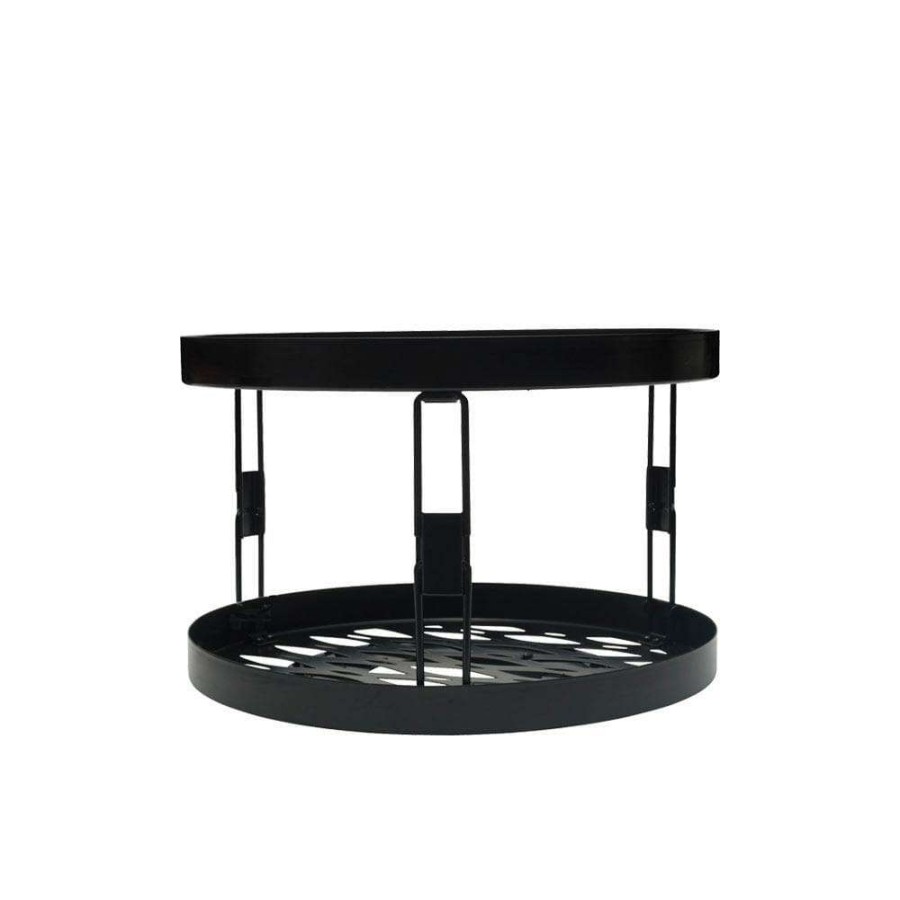 Entertaining * | Best Sale Gourmet Basics Haven 2 Tier Lazy Susan Turntable