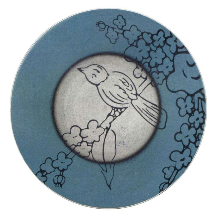 Entertaining * | Deals Gourmet Basics Song Bird Stone Trivet