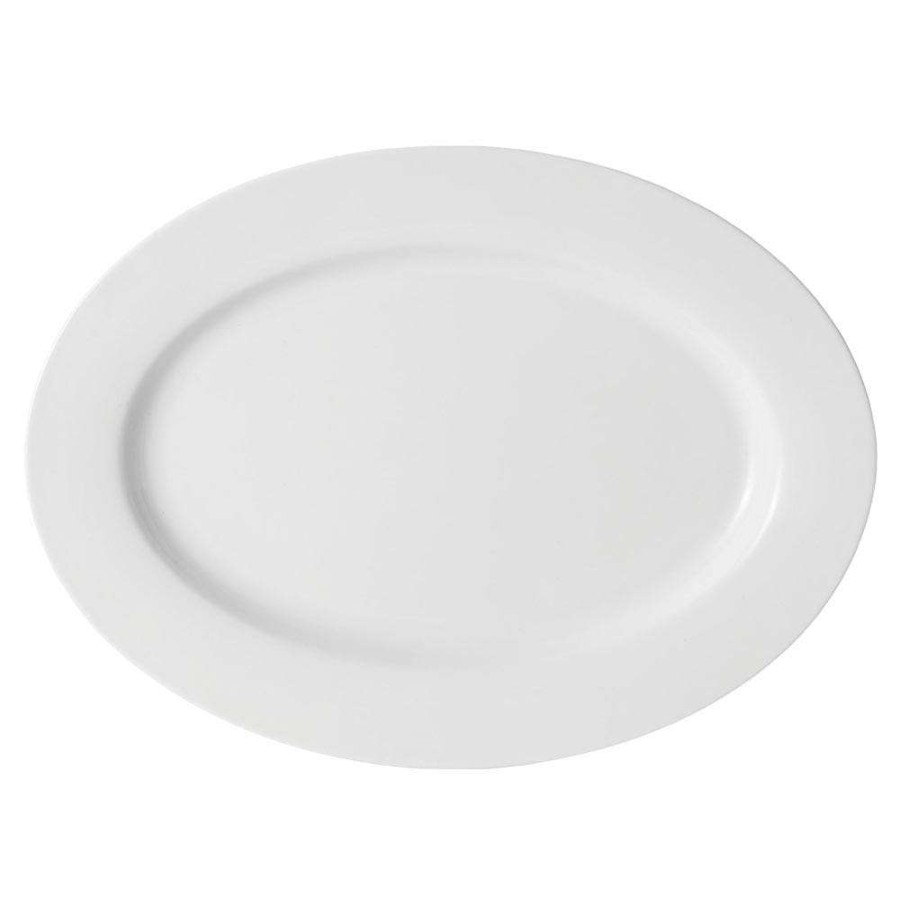 Platters And Trays * | Discount Mikasa Lausanne Oval Platter