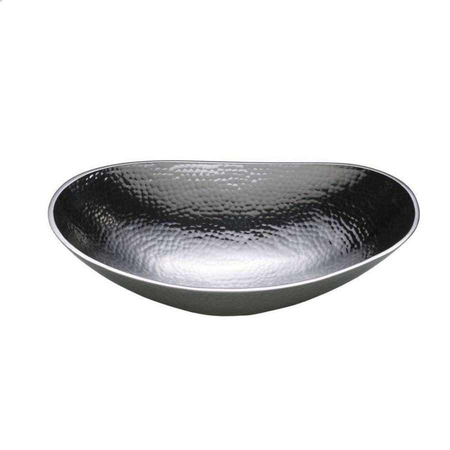 Bowls * | Coupon Towle Hammersmith 12 Inch Oval Bowl