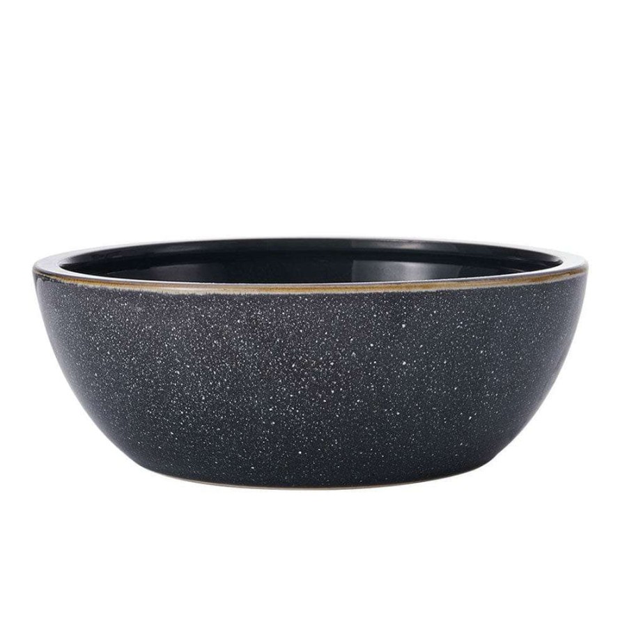 Bowls * | Best Pirce Mikasa Barrett Black Vegetable Serve Bowl