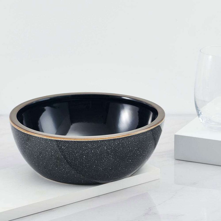 Bowls * | Best Pirce Mikasa Barrett Black Vegetable Serve Bowl