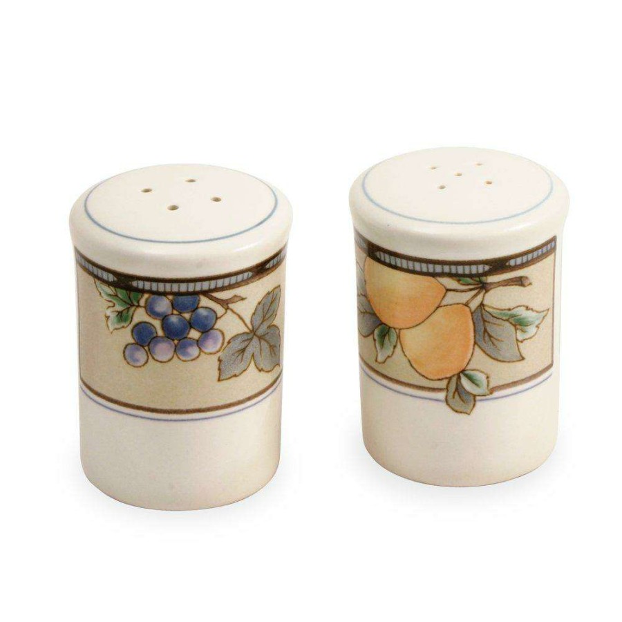 Accessories * | Hot Sale Mikasa Garden Harvest Salt And Pepper Set