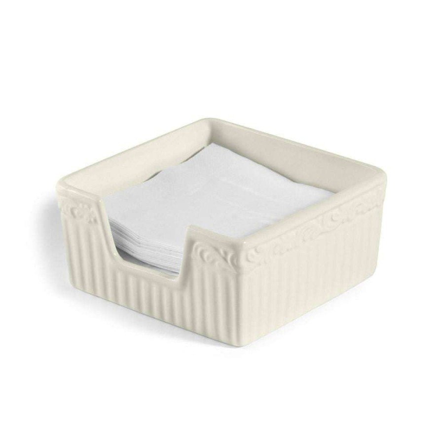 Accessories * | New Mikasa Italian Countryside Cocktail Napkin Holder