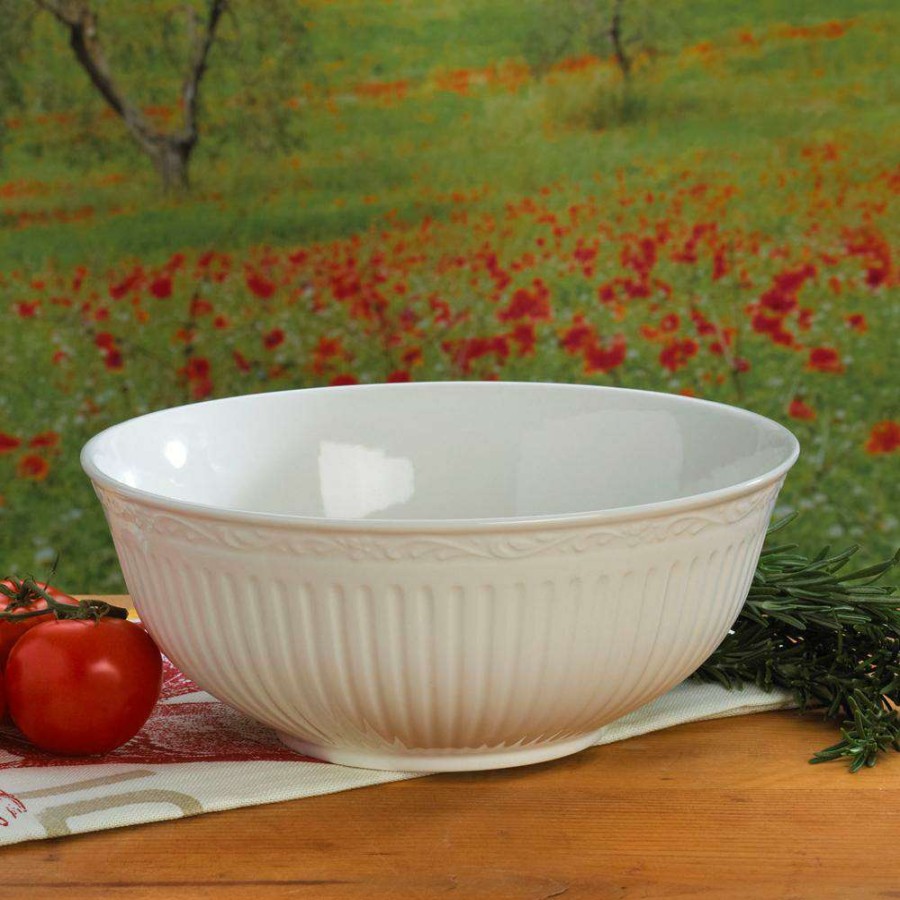 Bowls * | New Mikasa Italian Countryside Vegetable Serve Bowl