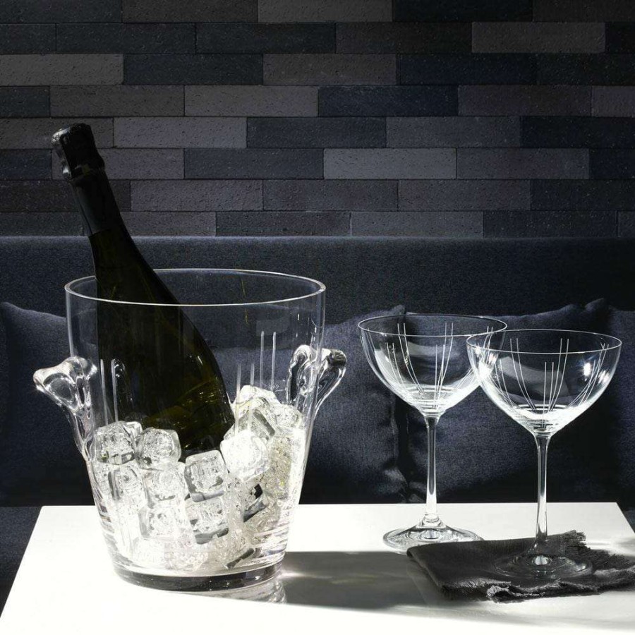 Beverage * | Buy Mikasa Berlin Glass Ice Bucket