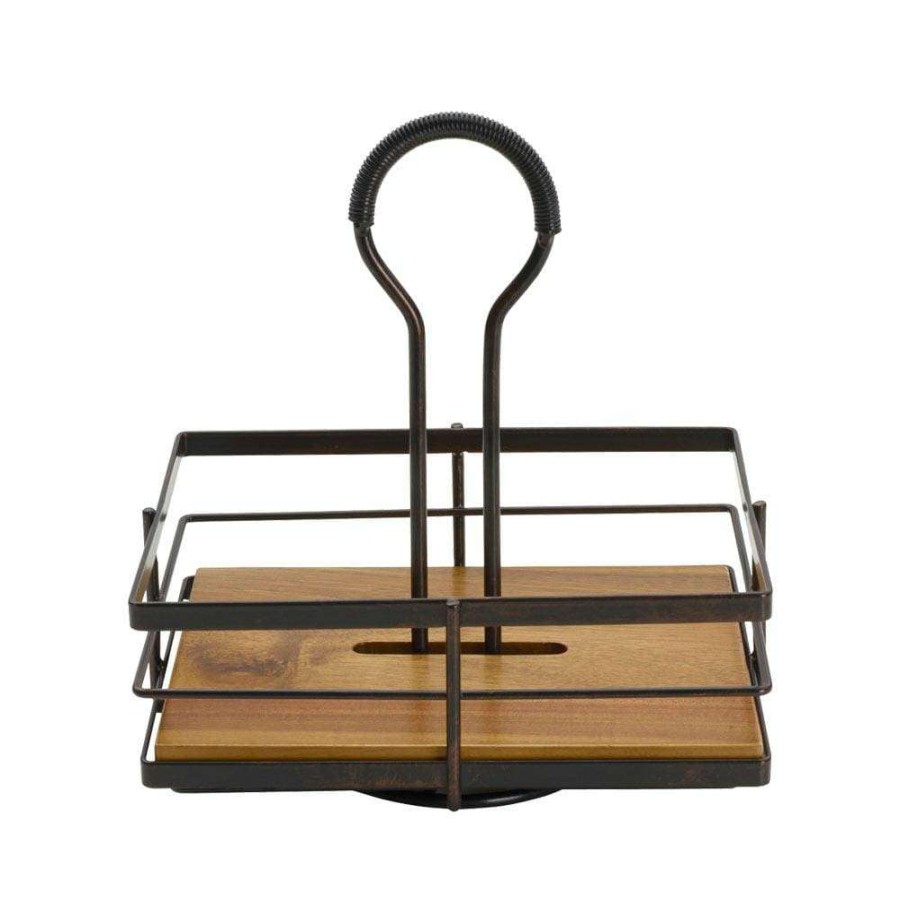 Entertaining * | Outlet Gourmet Basics Nova Rotating Condiment Caddy