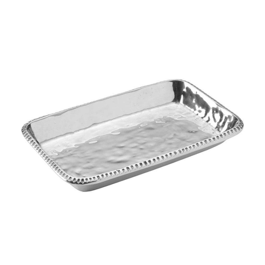 Entertaining * | Flash Sale Wilton Armetale River Rock Bread Tray