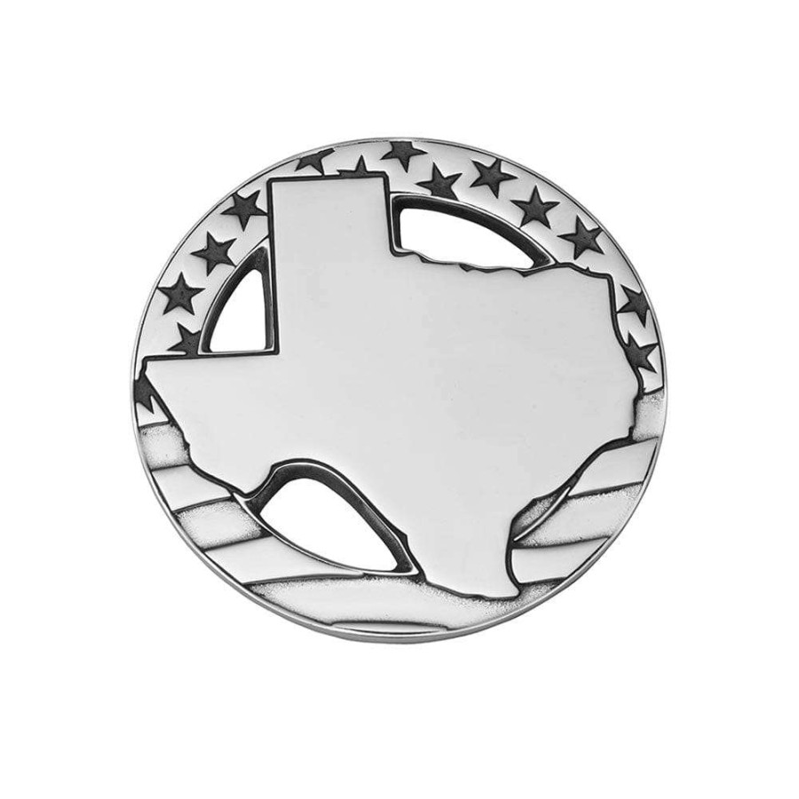 Entertaining * | Outlet Wilton Armetale Texas Stars And Stripes Trivet