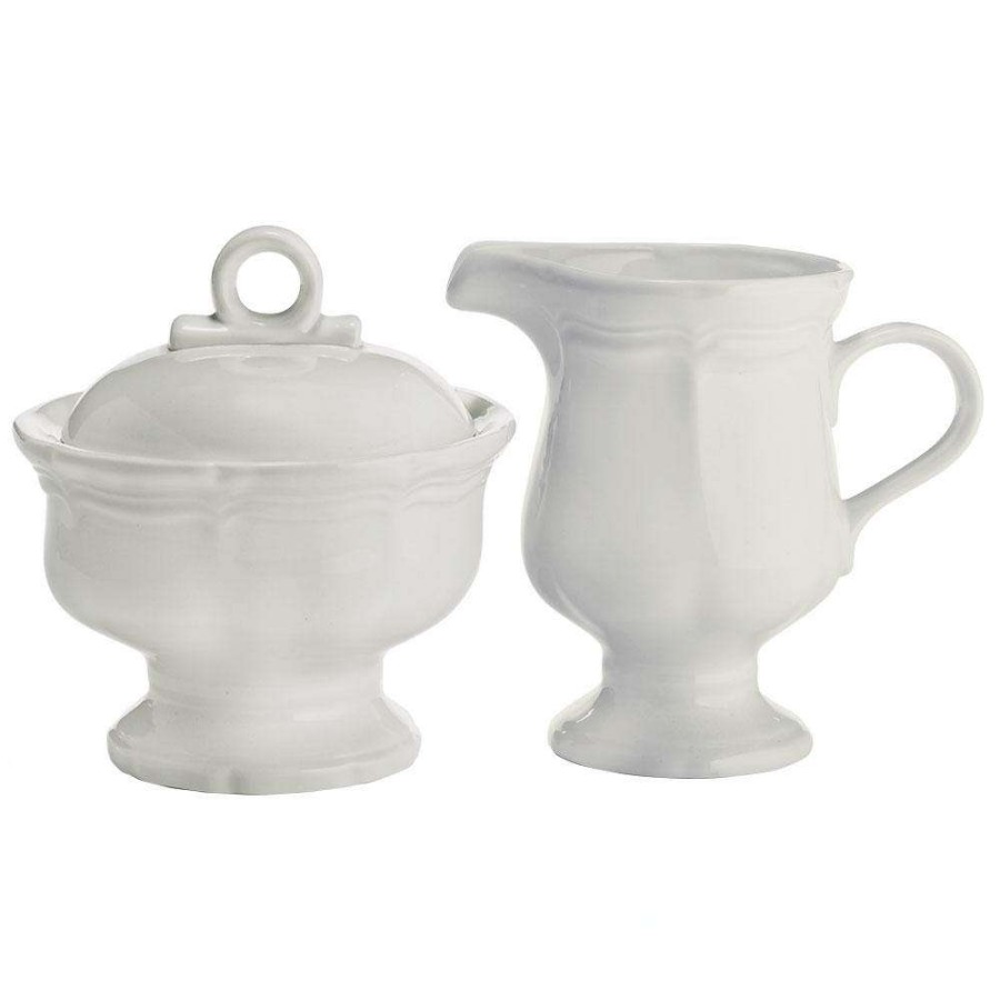 Accessories * | Top 10 Mikasa French Countryside Sugar And Creamer