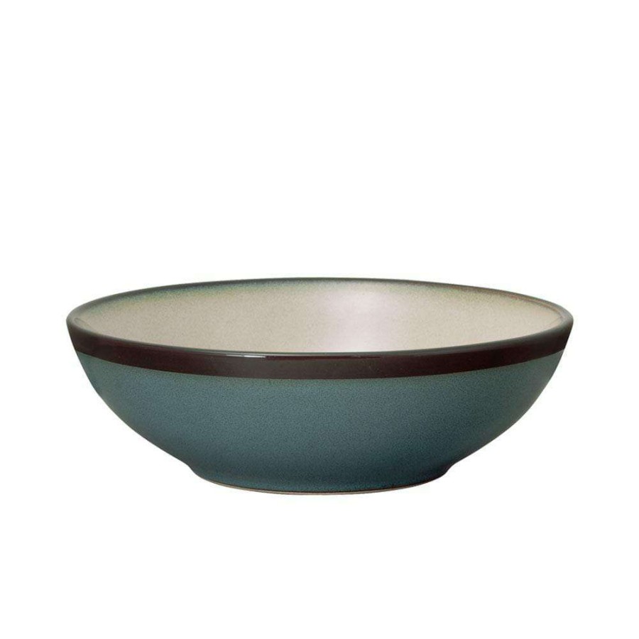 Bowls * | Buy Gourmet Basics Belmont Blue Individual Pasta Bowl